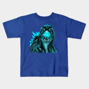 power up godzilla the king of kaijus Kids T-Shirt